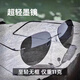 LESCA LUNETIER超輕墨鏡無(wú)框偏光太陽(yáng)鏡男開(kāi)車(chē)專(zhuān)用不變色駕駛眼鏡釣魚(yú)飛行員圓形