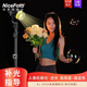 NiceFoto耐思 BJ-600A發(fā)絲燈背景氛圍補光燈 雙色溫LED拍攝珠寶首飾攝影短視頻網紅射燈直播間主播輪廓燈光 【落地燈架套裝】