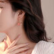 QMXD小眾設計櫻桃耳夾女生無(wú)耳洞耳環(huán)2026新款高級感耳釘女耳飾品耳圈 櫻桃-耳釘【耳洞款】