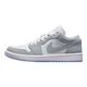 【95成新】Jordan籃球鞋女小迪奧AJ1喬1AIR JORDAN 1低幫運動(dòng)鞋DC0774-105白灰39  