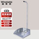 穩(wěn)斯坦 WL-109 大容量鐵簸箕 鍍鋅白鐵皮畚斗鐵畚箕垃圾斗灰斗垃圾鏟 65cm高