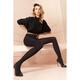Calze Trasparenze Collants Cortina 100D 超柔觸感秋冬連褲襪 × 意大利原裝進(jìn)口 nero (黑色) 3碼