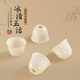鈺銓龍門(mén) 冰清玉潔玉潤(rùn)杯 德化傳統(tǒng)中國(guó)白瓷高端茶具純手工個(gè)人喝茶品茗杯 冰清玉潔玉潤(rùn)杯（限量版）-4杯