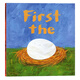 先有蛋 英文原版繪本 First the Egg 凱迪克銀獎 蘇斯博士獎銀獎趣味洞洞書(shū) Laura Vaccaro Seeger 幼兒早教啟蒙親子英語(yǔ)繪本平裝