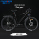 永久鋰電池電助力山地車超長續(xù)航鋁合金男女單車內(nèi)嵌可拆卸電池自行車 F68珍珠黑（10AH油碟力矩版）9速 26英寸