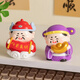 杞樂(lè )生日禮物女治愈系神仙桌面小擺件送男友閨蜜伴手禮工位汽車(chē)裝飾品 財神兩件套（財源廣進(jìn)）