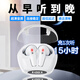 首闊真無線適用索尼蘋果vivo藍(lán)牙耳機入耳式iQOO12 11 Neo8 Z7 X90高音質(zhì)2025款超長續(xù)航降噪 白色【單次聽15時+王者音質(zhì)】