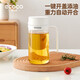 ecoco意可可玻璃油壺家用不掛油裝油容器油罐醬油醋調(diào)料瓶防漏油瓶E24168白