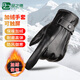 品之德 加絨加厚保暖防風(fēng)防水觸屏開(kāi)車(chē)三筋PU皮手套 黑色