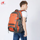 奧利·帝克（OLIDIK）背包男女戶(hù)外旅行包大容量雙肩包輕便旅游行李包休閑運動(dòng)書(shū)包 橙色 大號有胸扣腰扣（40%客戶(hù)選擇）