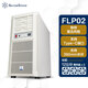 銀昕（SilverStone）FLP02 復古ATX塔式機箱 (懷舊白色/廉政機箱/TURBO全轉速功能/Type-C) FLP02W