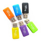 閃迪（SanDisk）冰爽電腦usb2.0迷你tf卡讀卡器microsd/tf手機(jī)內(nèi)存卡 高速 讀卡器 1個 (顏色隨機(jī)) 促銷