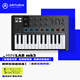 ARTURIA MINILAB3 MK3 便攜MIDI鍵盤25鍵迷笛控制器打擊墊音樂作編曲制作 25鍵黑白贈正版資源+教程 官方授權(quán) 贈正版音色庫