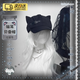 貓耳朵鴨舌帽子遮陽y2k二次元cosplay貓娘偽娘亞文化可愛宅女系 黑方扣貓耳帽【可調(diào)節(jié)】 均碼