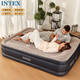 INTEX 64136內(nèi)置電泵內(nèi)置枕雙人充氣床墊 午休睡墊防潮墊折疊床N
