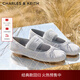 CHARLES&KEITH25冬新品平底蝴蝶結瑪麗珍鞋芭蕾舞鞋CK1-70920211 Light Grey淺灰色 39 （250）