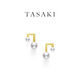 TASAKI balance note耳環(huán) 黃金珍珠耳釘 黃金