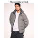 ABERCROMBIE & FITCH男裝24冬季款美式百搭抗風(fēng)羽絨服夾克外套KI132-4149 灰色 XS (170/84A)