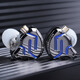 KZ ZSN PRO 2 有線圈鐵耳機(jī)入耳式動鐵高保真四核線控高音質(zhì)HIFI重低音降噪耳機(jī)耳麥 藍(lán)紋黑 標(biāo)準(zhǔn)版