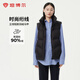 坦博爾羽絨服女立領(lǐng)短款時(shí)尚簡(jiǎn)約小個(gè)子羽絨馬甲TBF330132A 黑色 L (170)