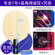 銀河（YINHE）專業(yè)一號乒乓球拍底板pro-01七層芳碳alc碳素1號5號直拍橫拍套餐 【直拍專業(yè)1號+藍海綿省狂+咒語