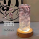 首力雞尾酒發(fā)光底座 圓形實(shí)木發(fā)光底座電池款觸摸開關(guān)LDE燈座擺件燈座 【實(shí)木】發(fā)光杯墊-白光-1個(gè)