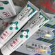 金嗓子牙膏牙科研磨材料結石去漬清新口氣護齦美白牙膏100g 清新口氣型2支