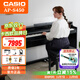 卡西歐（CASIO）aps450BK電鋼琴黑色立式重錘88鍵成人兒童初學(xué)家用專(zhuān)業(yè)考級電鋼琴