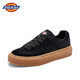 Dickies男士德訓鞋低幫休閑鞋男鞋透氣運動(dòng)休閑板鞋平底鞋 黑色 42