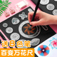百變萬(wàn)花尺益智魔幻套裝多功能尺子文具小學(xué)生手抄報模板兒童繪畫(huà)鏤空模板繁花曲線(xiàn)規創(chuàng  )意畫(huà)花繁華尺圖案神器 萬(wàn)花尺28件套(22個(gè)齒輪+黏膠+A4紙+教程+