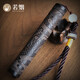 若煙火折子打火機(jī)點(diǎn)火充電檀木創(chuàng)意防風(fēng)男女電子點(diǎn)煙器老式吹一吹火機(jī)