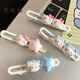 梵緹婭可愛Kitty發(fā)夾劉海側(cè)邊夾星星發(fā)飾頭飾碎發(fā)夾鴨嘴夾少女心粉色發(fā) 小Kt星星發(fā)夾-4個