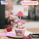 三麗鷗（SANRIO）正版甜品公仔手辦盲盒庫洛米玩偶便簽留言條桌面擺件女生生日禮物 便簽擺件-美樂蒂