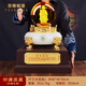 菲斯鉑亞龍聚寶盆水晶球擺件龍轉(zhuǎn)乾坤客廳領(lǐng)導(dǎo)辦公室擺件高檔公司開業(yè)禮品 大號聚寶盆-財(cái)神40*40*50CM