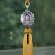 卡麗蒂足銀汽車(chē)掛件平安如意算盤(pán)高檔車(chē)內掛件車(chē)載后視鏡創(chuàng  )意裝飾用品 足銀平安順遂雙面觀(guān)音車(chē)掛