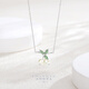 Twinkle Angel鈴蘭花項鏈女S925銀風(fēng)鈴花鎖骨鏈高級感輕奢情人節(jié)生日禮物送女友 鈴蘭花項鏈