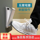 匯樂(lè)斯門(mén)阻門(mén)擋免打孔阻門(mén)器防撞堵門(mén)新款門(mén)塞神器頂門(mén)防風(fēng)門(mén)檔門(mén)吸擋門(mén) 黑色粘膠，螺絲版 適用多種門(mén)型