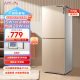 华凌美的出品 冰箱175升双门两门家电冰箱小型家用租房 节能低音 二门双温 深冷速冻 冷冻冷藏 小冰箱 175L 小空间性价比 BCD-175CH