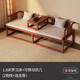 茗雅泰新中式全實(shí)木羅漢床明式客廳家用小戶(hù)型簡(jiǎn)約沙發(fā)床兩用小憩羅漢椅 花梨色/1.8米羅漢床+矮炕幾[坐