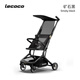 樂(lè)卡（Lecoco）T2輕便折疊嬰兒車(chē)寶寶旅行口袋推車(chē)可登機(jī)遛娃神器 T2PLUS-【1-6歲】半躺-礦石黑