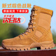 懷悅新式作戰(zhàn)靴男四季棕色高幫側(cè)拉鏈登山鞋耐磨超輕防寒靴 原版棕色作戰(zhàn)靴（二雙鞋墊） 42 （260）