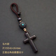 烏木紫檀木十字架汽車(chē)鑰匙扣掛件手工創(chuàng  )意飾品男女禮物定制號碼牌 烏木款 定制激光刻字請聯(lián)系客服