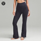 lululemon丨Groove Nulu? 女士超高腰喇叭褲 芯吸 LW5FIXA 夜幕黑 XS