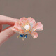 紅妝諾 新中式禮物中國(guó)風(fēng)牡丹胸針女高檔奢華西裝配飾別針風(fēng)衣氣質(zhì)胸花 XZ0555粉色杜丹胸針 女士實(shí)用高級(jí)感禮物