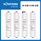 VONTRON匯通家用凈水器濾芯韓式快接一體PP棉活性炭UF超濾膜反滲透ro膜75G100GT33通用型快接濾芯沃頓科技 匯通快接PP棉+前置炭+RO膜+后置炭