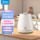 美的（Midea）電熱水壺 1.8升大容量電水壺母嬰級(jí)316L不銹鋼保溫一體全自動(dòng)恒溫壺MK-SH60-Q【ZMD安心系列】
