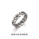 IDEAGEMER原創(chuàng  )925銀麥穗戒指男士時(shí)尚歐美風(fēng)痞帥復古高級感百搭穿搭指環(huán)潮 925銀麥穗戒指-港度20號