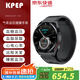 KPEP【醫(yī)療旗艦】高精準氣囊測血壓手表評估尿酸血糖手表健康監(jiān)測心率血氧睡眠送父母送老年人健康手表 曜石黑【氣泵血壓+血糖尿酸血脂評估+遠程親友關愛】