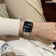DOSMET智能手表情侶對表藍牙電話頂配版watch運動跑步健康手環(huán)心率NFC男女士適用于oppovivo機送女友禮物 三表帶-星光【藍牙通話+雙支付+NFC+全功能】 適用于OPPO一加VIVO蘋果