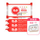 保寧（B&B）嬰兒洗衣皂4塊 寶寶內(nèi)衣尿布BB皂韓國進(jìn)口兒童肥皂洋槐甘菊香 洋槐2塊*200g+甘菊2塊*200g